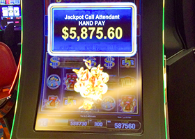 Another jackpot winner at Akwesasne Mohawk Casino Resort near Canada