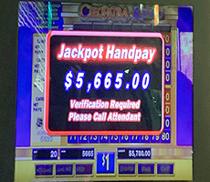 Another jackpot winner at Akwesasne Mohawk Casino Resort near Canada