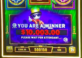 Another jackpot winner at Akwesasne Mohawk Casino Resort near Canada