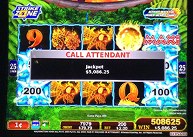 Another jackpot winner at Akwesasne Mohawk Casino Resort near Canada